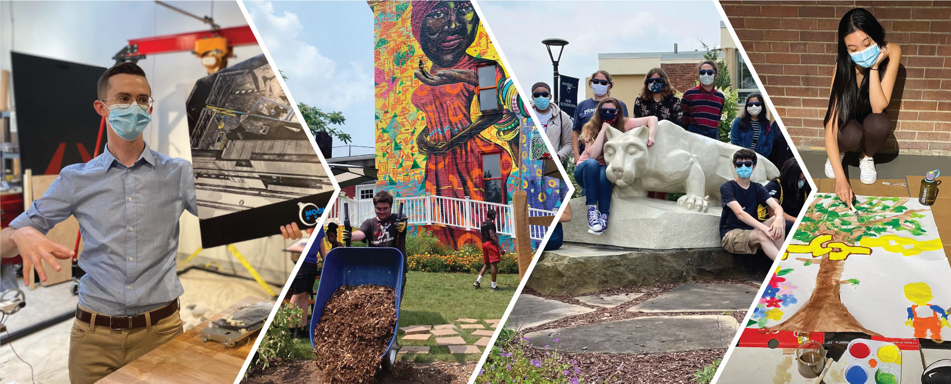 Collage showing images from Readiness Institute programs