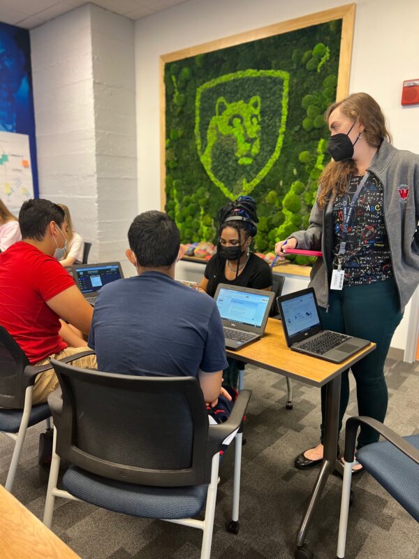 Learners in classroom