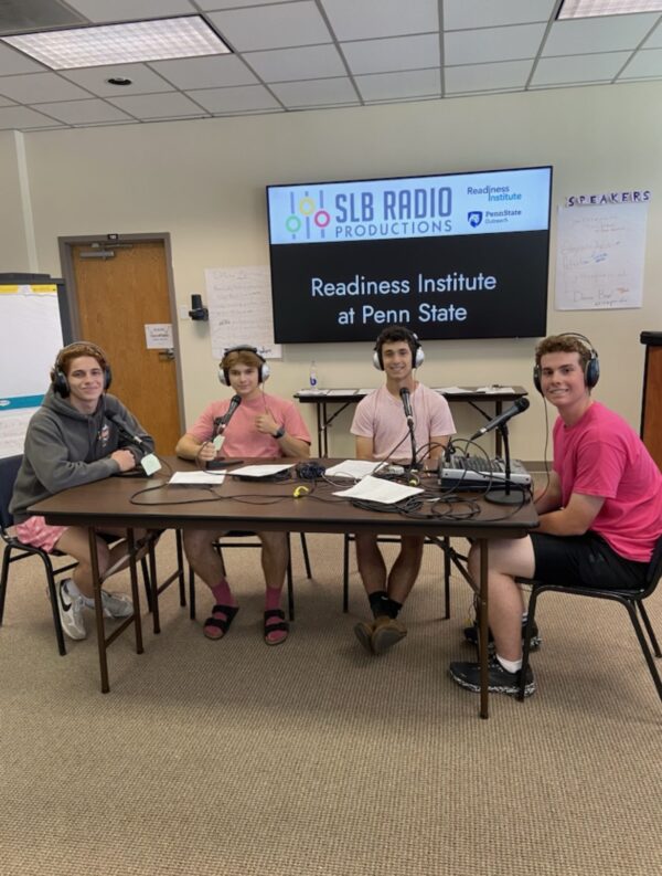 Central PA group with SLB radio podcast
