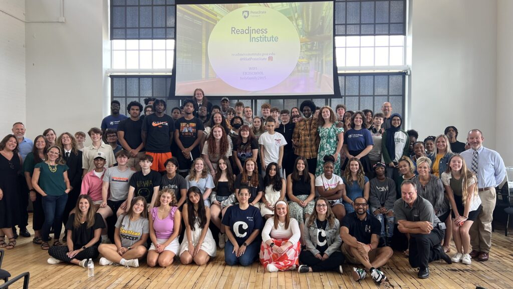 Readiness Institute Summer Discovery students pose for a group photo