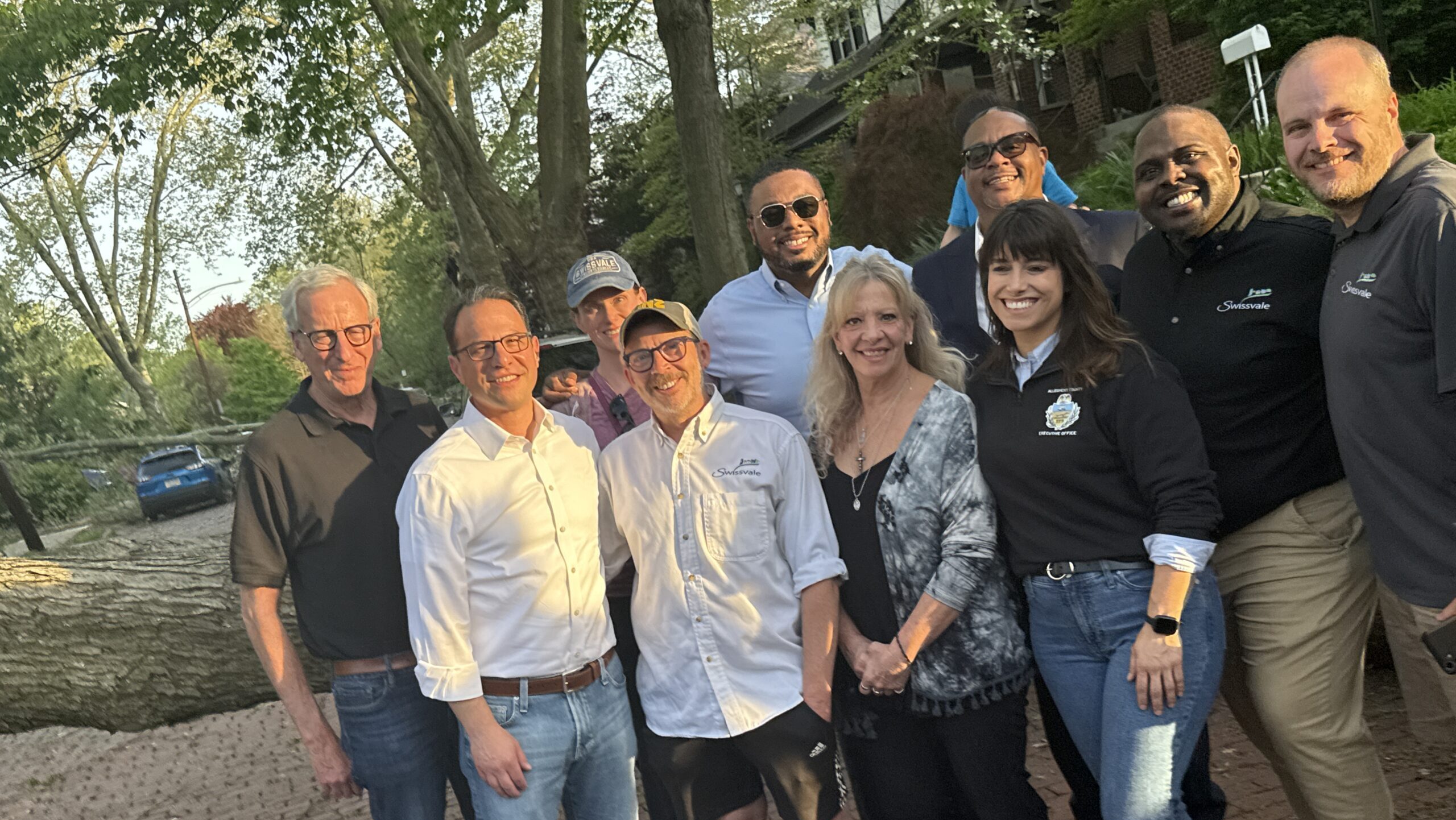 Group pic in Swissvale